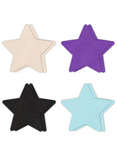 NS Novelties Pretty Pasties Star I Assorted Nipple Cover 4 Pairs